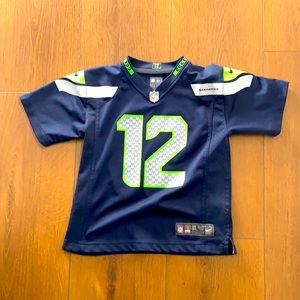 Seahawks Jersey- kids size 5-7